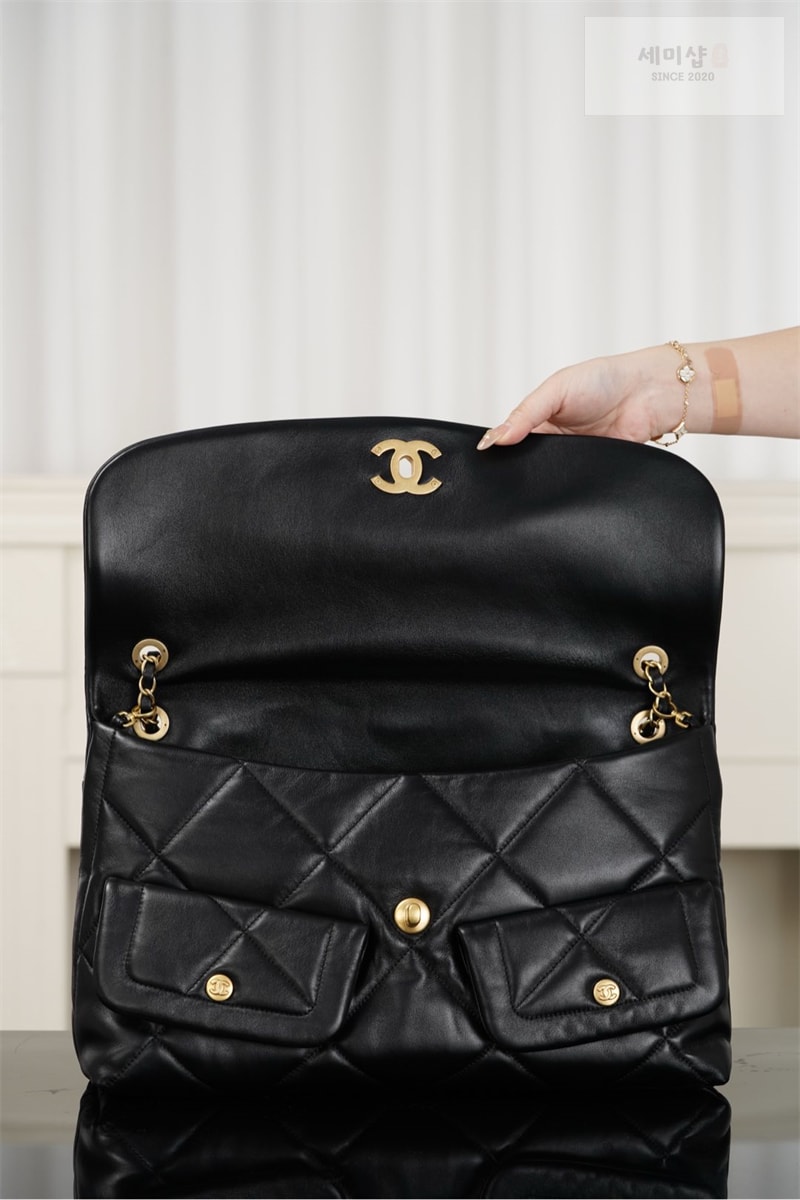 샤넬 샤넬 25K 투 포켓 맥시 플랩백 레플리카 14번 이미지 - Bag | 세미샵 레플리카 사이트