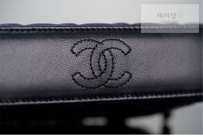 C H A N E L 샤넬 25P 탑핸들 체인 베니티 백 블랙 Bag 17번 이미지
