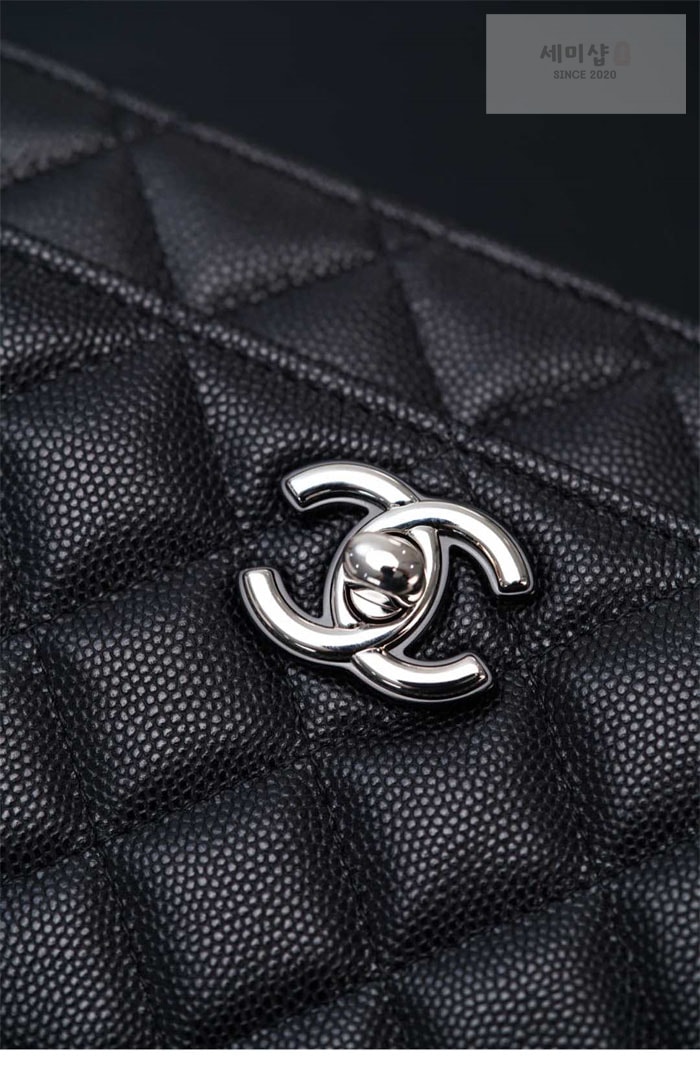 C H A N E L 샤넬 25P WOC 코코 핸들 플랩 백 블랙 Bag 16번 이미지
