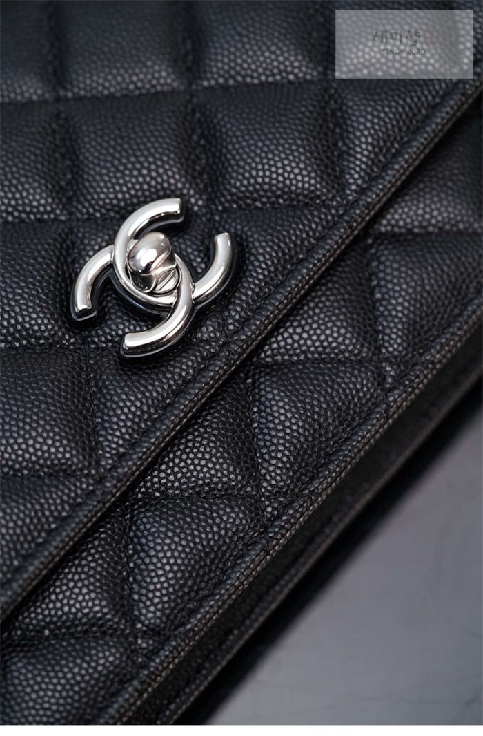 C H A N E L 샤넬 25P WOC 코코 핸들 플랩 백 블랙 Bag 17번 이미지
