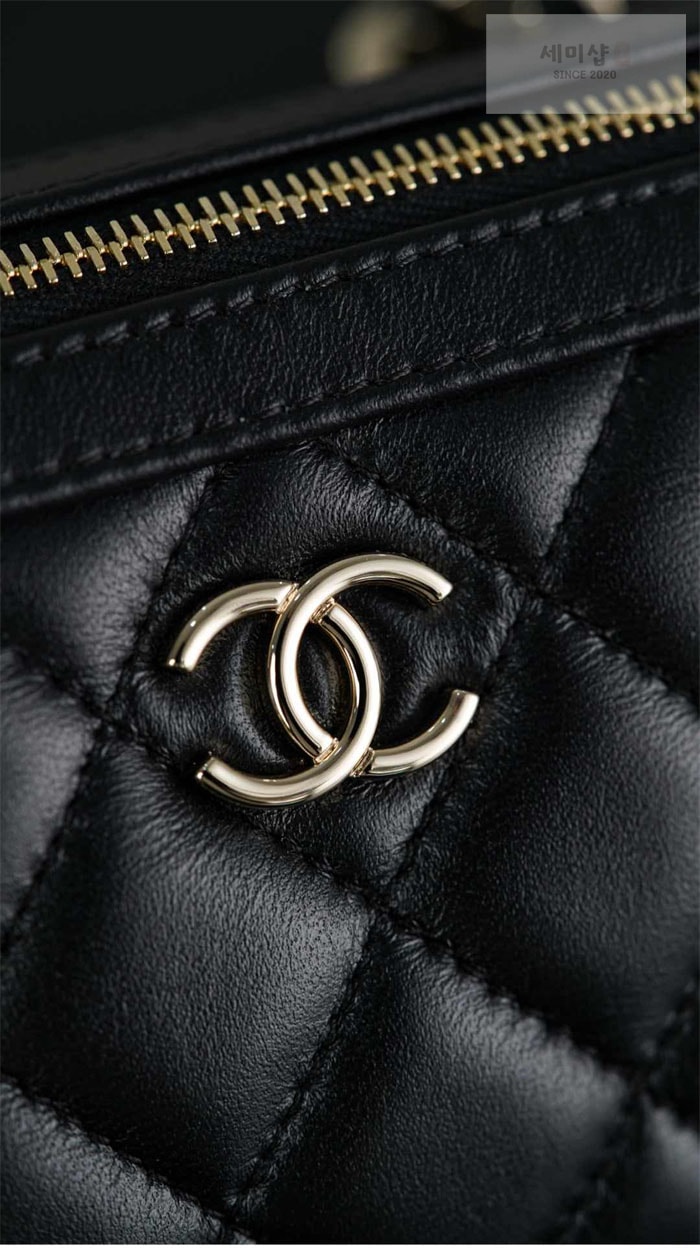 C H A N E L 샤넬 25c 체인 미니 볼링백 블랙 Bag 9번 이미지