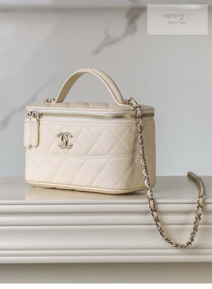 C H A N E L 샤넬 25c 탑핸들 베니티백 2 Color 블랙 Bag 14번 이미지