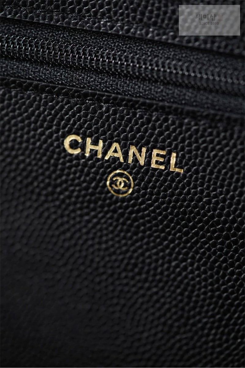 C H A N E L 샤넬 25k woc 윌렛 온 체인 백 블랙 Bag 6번 이미지