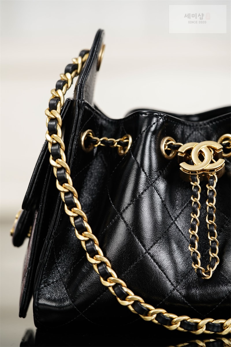 샤넬 샤넬 26C 25백 미니 블랙 골드메탈 레플리카 2번 이미지 - Bag | 세미샵 레플리카 사이트