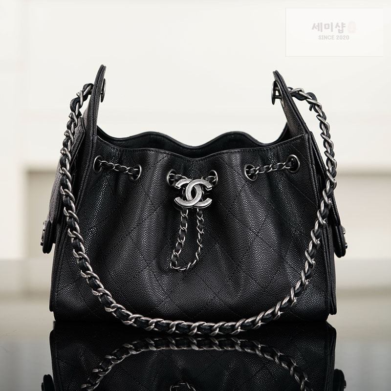 샤넬 샤넬 26C 25백 미니 블랙 실버메탈 레플리카 4번 이미지 - Bag | 세미샵 레플리카 사이트