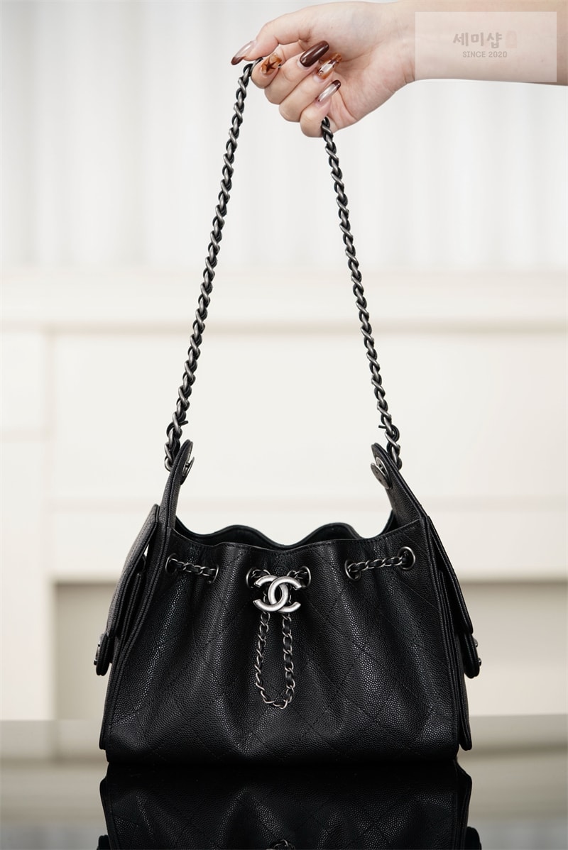 샤넬 샤넬 26C 25백 미니 블랙 실버메탈 레플리카 16번 이미지 - Bag | 세미샵 레플리카 사이트