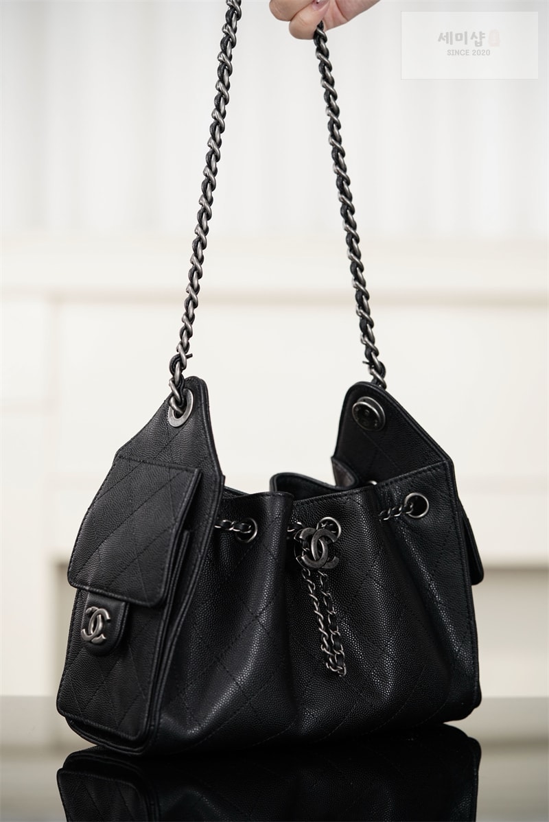 샤넬 샤넬 26C 25백 미니 블랙 실버메탈 레플리카 11번 이미지 - Bag | 세미샵 레플리카 사이트
