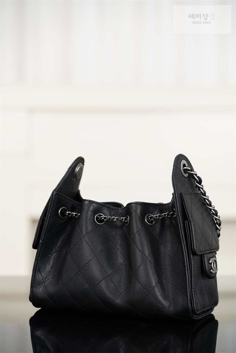 샤넬 샤넬 26C 25백 미니 블랙 실버메탈 레플리카 13번 이미지 - Bag | 세미샵 레플리카 사이트