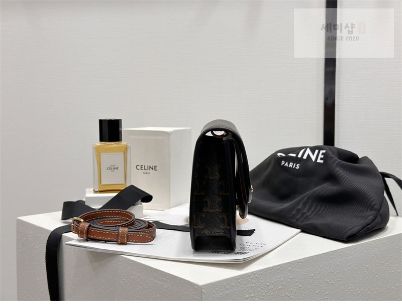 C E L I N E 셀린느 듀오 스트랩 월렛 백 트리옹프 캔버스 10P672 Bag 9번 이미지