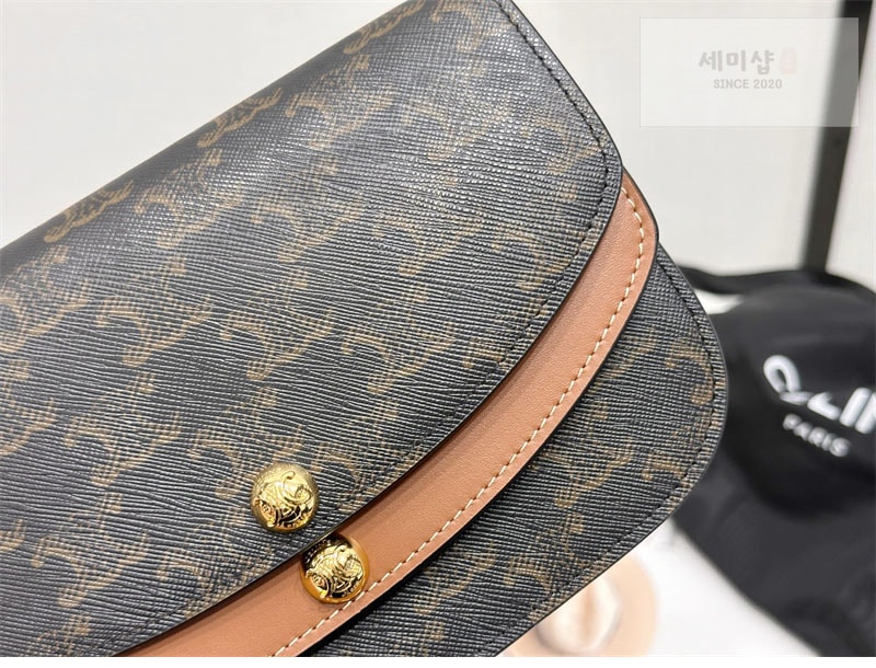 C E L I N E 셀린느 듀오 스트랩 월렛 백 트리옹프 캔버스 10P672 Bag 11번 이미지