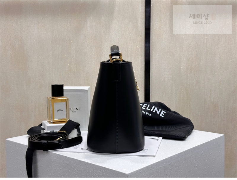 C E L I N E 셀린느 루이즈 스몰 숄더백 소프트 카프스킨 119713 블랙 Bag 14번 이미지