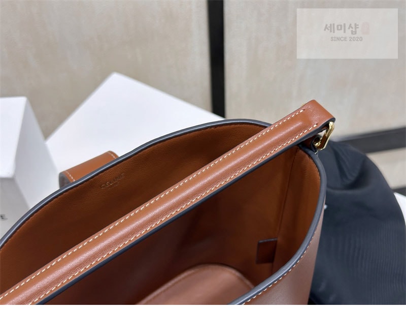 C E L I N E 셀린느 루이즈 스몰 숄더백 소프트 카프스킨 119713 블랙 Bag 25번 이미지