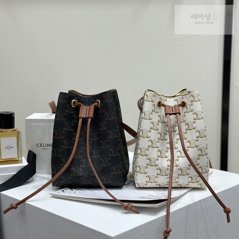 C E L I N E 셀린느 마이크로 세일러 트리옹프 캔버스 10M742 베이지 Bag 2번 이미지