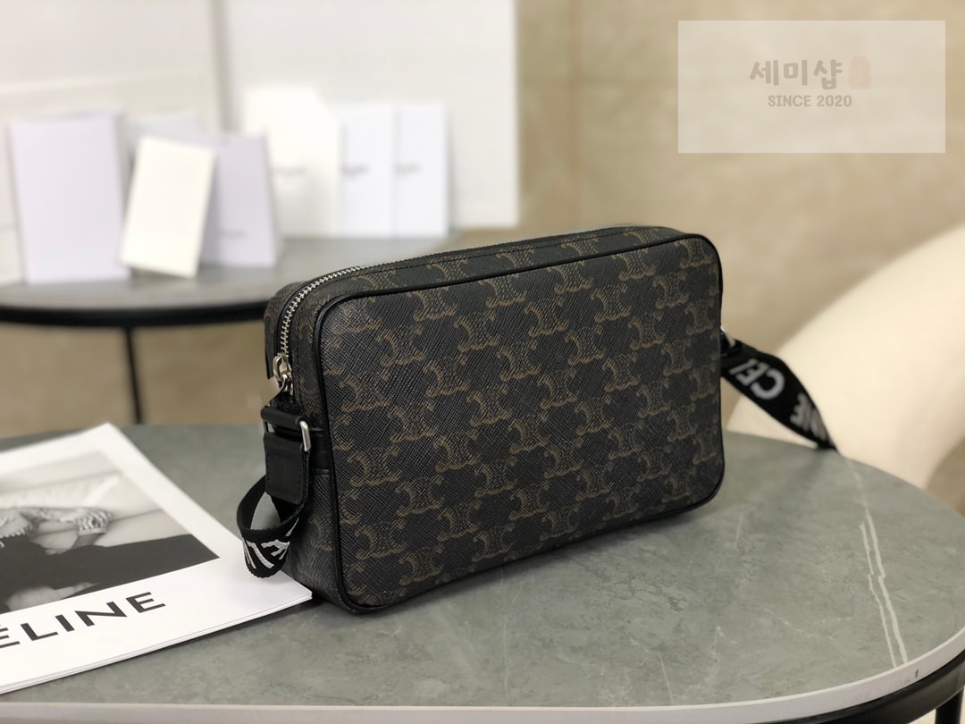 C E L I N E 셀린느 미디움 메신저백 트리오페 캔버스 Bag 3번 이미지