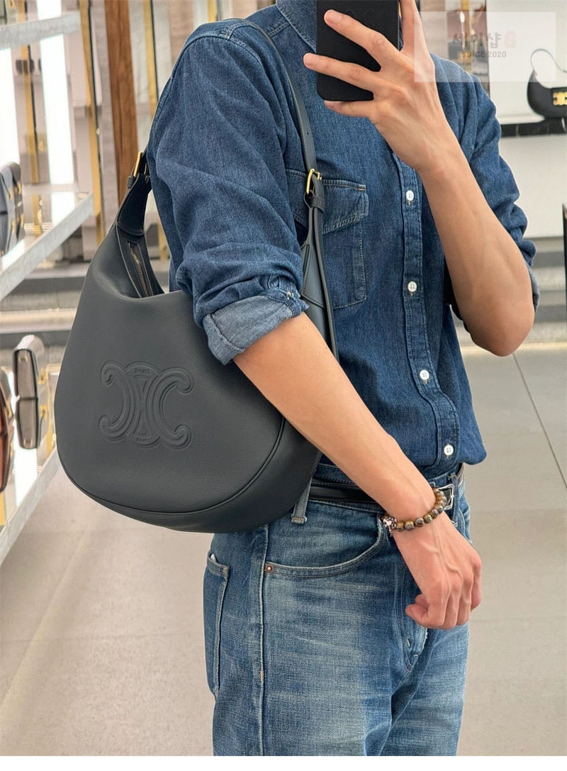 C E L I N E 셀린느 미디엄 엘로이즈 백 네이비 114713 Bag 1번 이미지