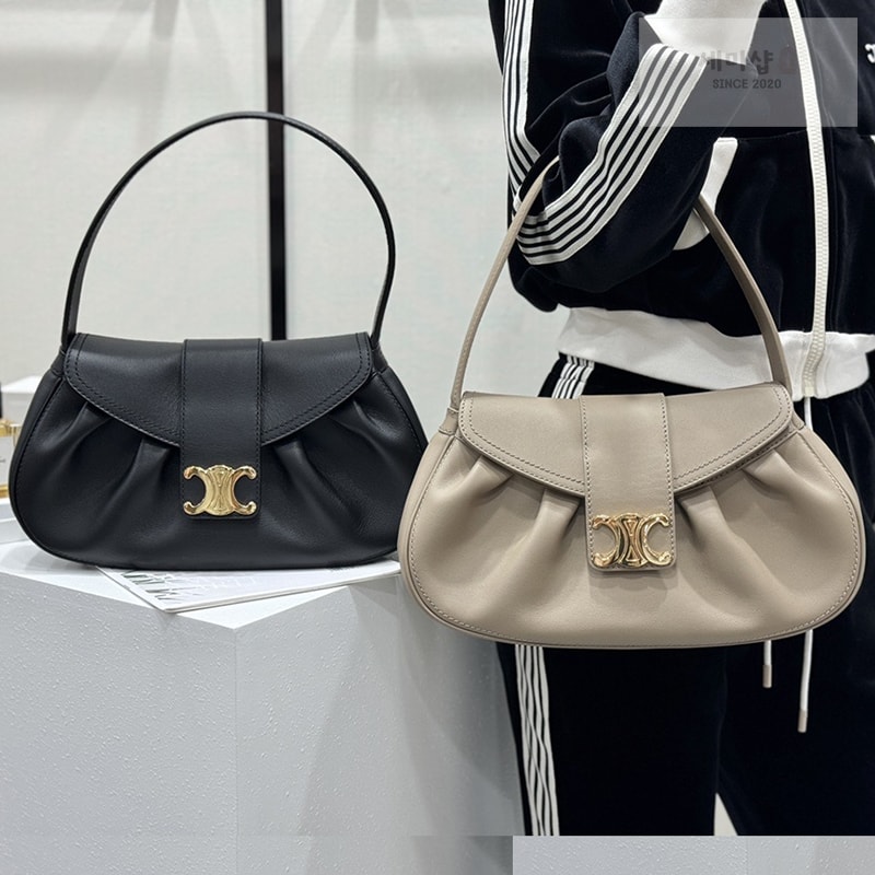 C E L I N E 셀린느 미디엄 폴리 숄더백 115633 브라운 Bag 3번 이미지