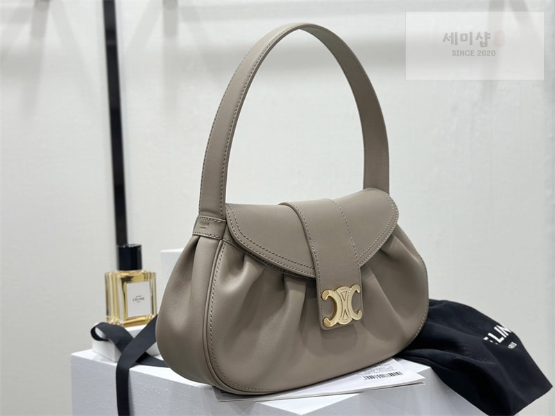 C E L I N E 셀린느 미디엄 폴리 숄더백 115633 브라운 Bag 15번 이미지