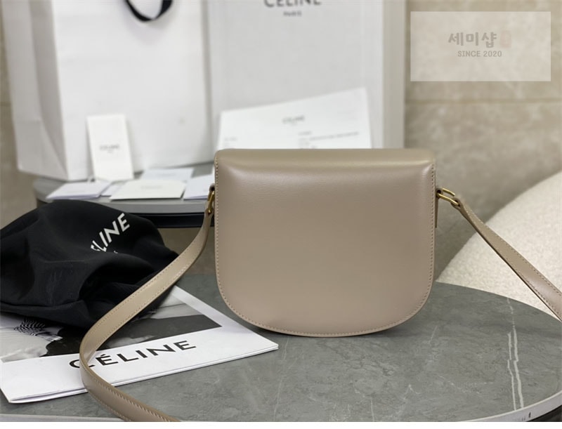 C E L I N E 셀린느 베사체 크로스백 샤이니 카프스킨 110413 블랙 Bag 18번 이미지