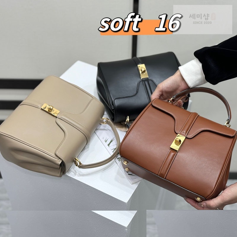 C E L I N E 셀린느 스몰 16 백 188003 블랙 Bag 1번 이미지