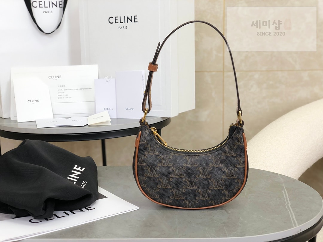 C E L I N E 셀린느 트래오페 캔버스 미니 아바 트리오페 캔버스 Bag 2번 이미지