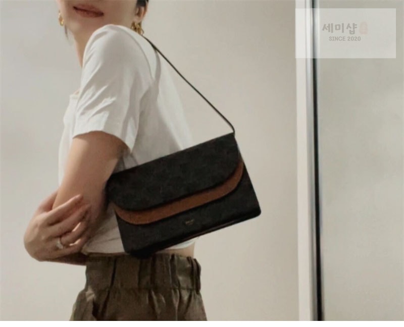 셀린느 셀린느 월렛 온 스트랩 크로스백 트리옹프 캔버스 10D852 Bag 2번 이미지