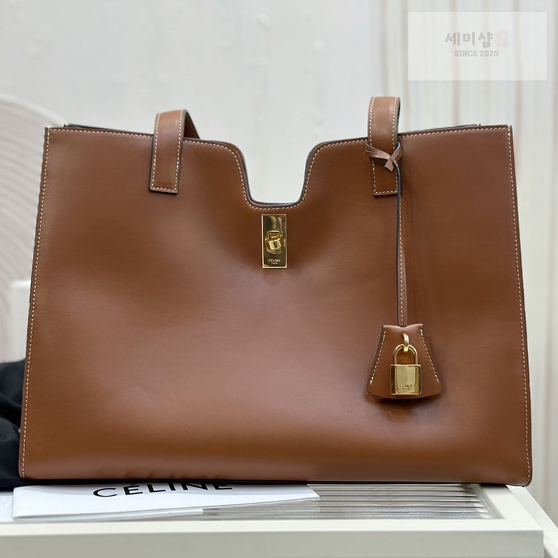 셀린느 셀린느 카바스 16 숄더백 탄 112583 Bag 19번 이미지