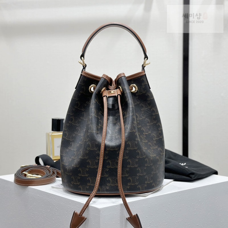 C E L I N E 셀린느 클라라 버킷백 트리옹프 캔버스 116882 Bag 1번 이미지
