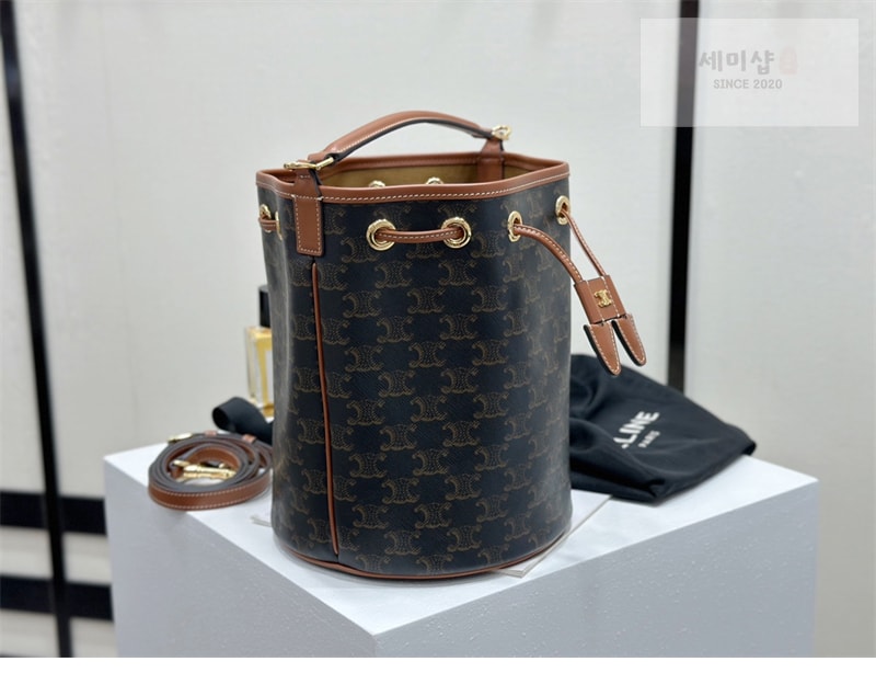 C E L I N E 셀린느 클라라 버킷백 트리옹프 캔버스 116882 Bag 18번 이미지