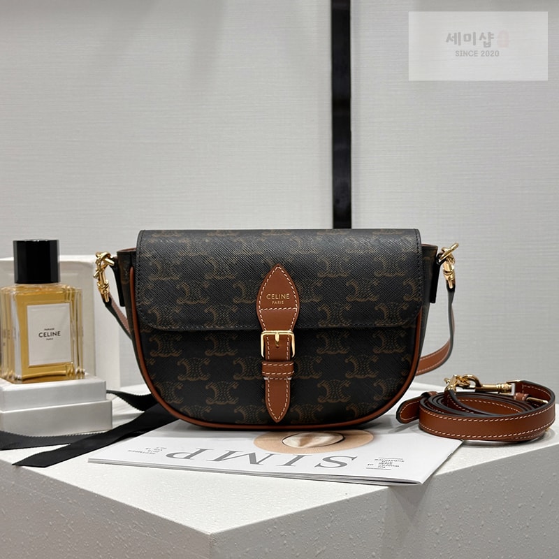 C E L I N E 셀린느 폴코 숄더백 트리옹프 캔버스 122652 Bag 2번 이미지