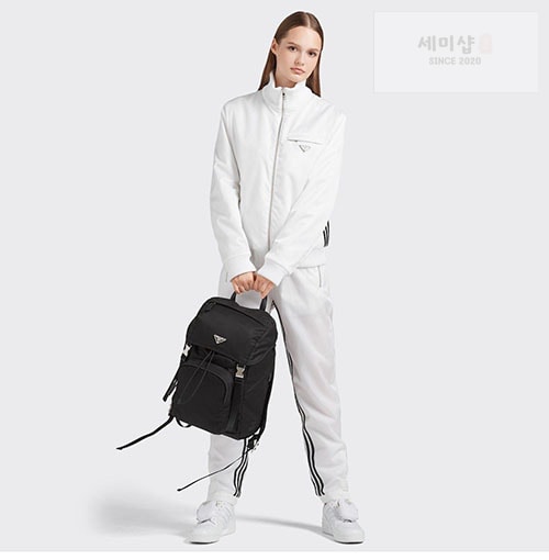 Adidas 프라다x아디다스 리나일론 사이파노 테크니컬 블랙 백팩 2VZ135 Bag 8번 이미지