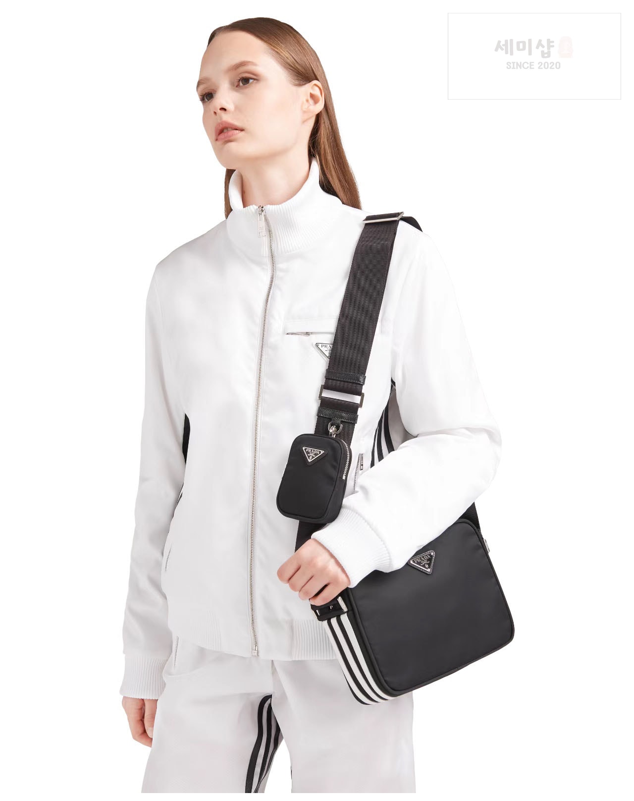 Adidas 프라다x아디다스 리나일론 카메라 숄더백 2VH142 Bag 13번 이미지