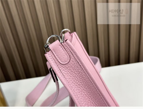 Hermes 에르메스 미니 에블린 16 Mini Evelyne 16 로즈 Bag 14번 이미지