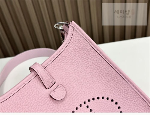 Hermes 에르메스 미니 에블린 16 Mini Evelyne 16 로즈 Bag 5번 이미지