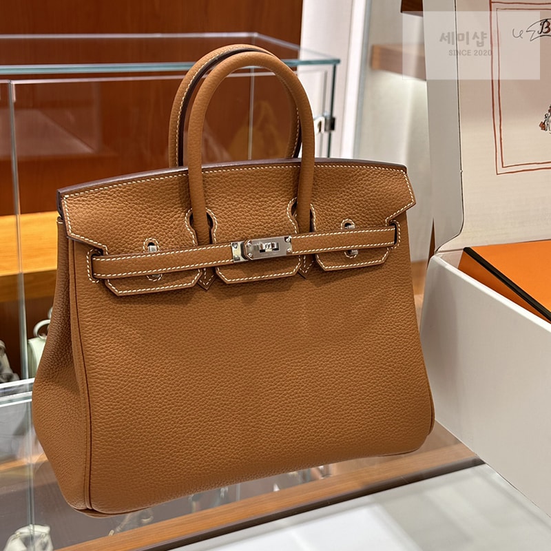 Hermes 에르메스 버킨백 25 토고 은장 Bag 1번 이미지