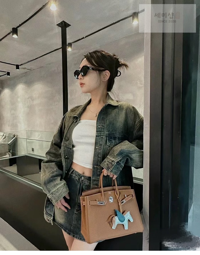 Hermes 에르메스 버킨백 25 토고 은장 Bag 4번 이미지