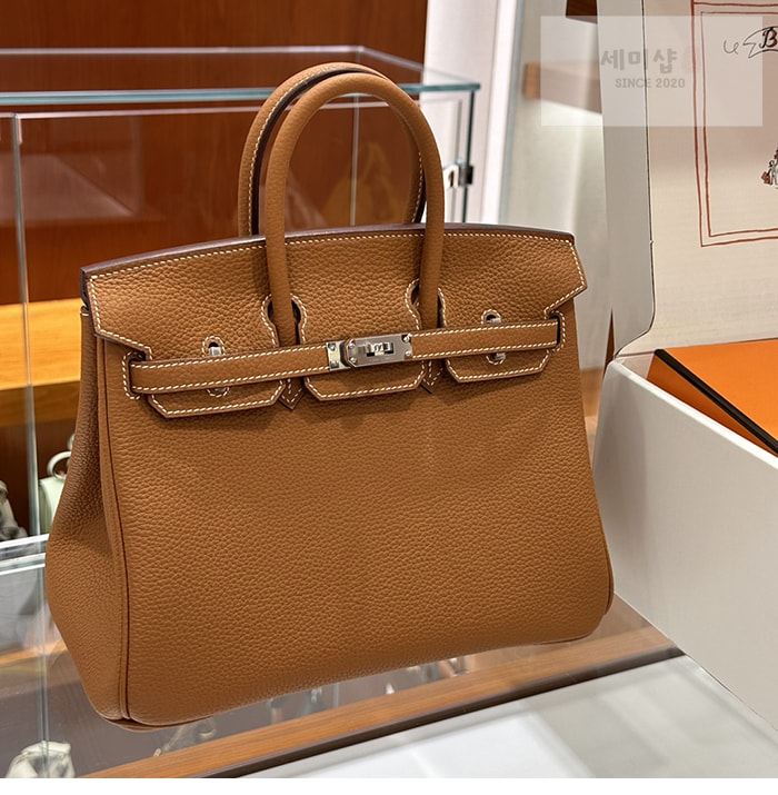 Hermes 에르메스 버킨백 25 토고 은장 Bag 9번 이미지
