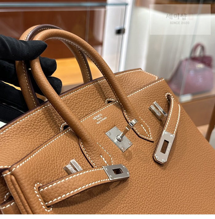 Hermes 에르메스 버킨백 25 토고 은장 Bag 10번 이미지