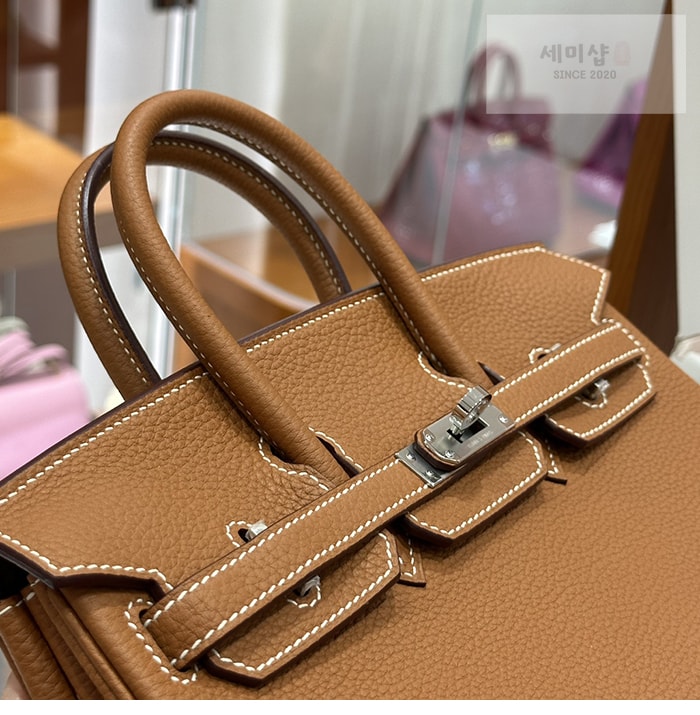 Hermes 에르메스 버킨백 25 토고 은장 Bag 8번 이미지