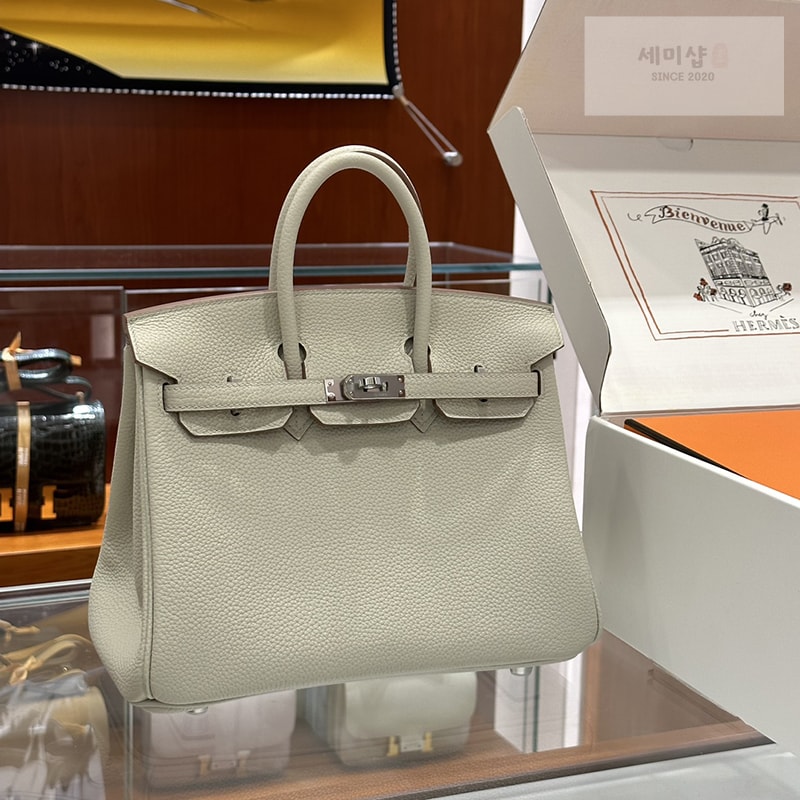 Hermes 에르메스 버킨백 25 토고 은장 Bag 6번 이미지
