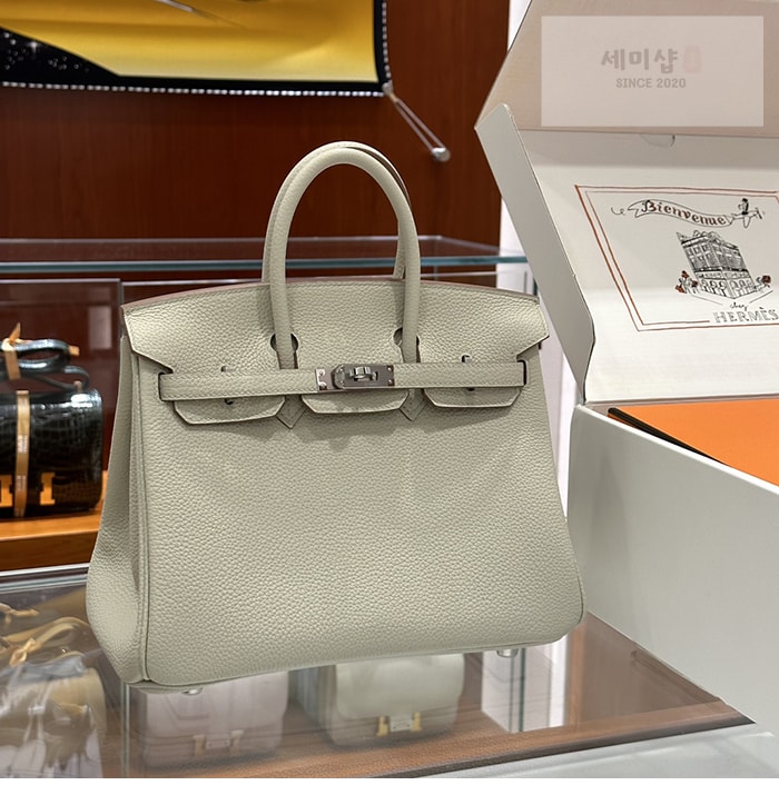 Hermes 에르메스 버킨백 25 토고 은장 Bag 3번 이미지