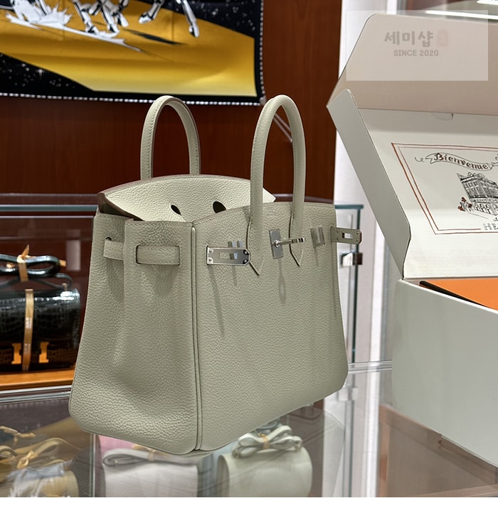 Hermes 에르메스 버킨백 25 토고 은장 Bag 11번 이미지