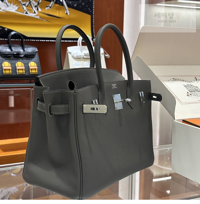 Hermes 에르메스 버킨백 25 토고 은장 Bag 7번 이미지