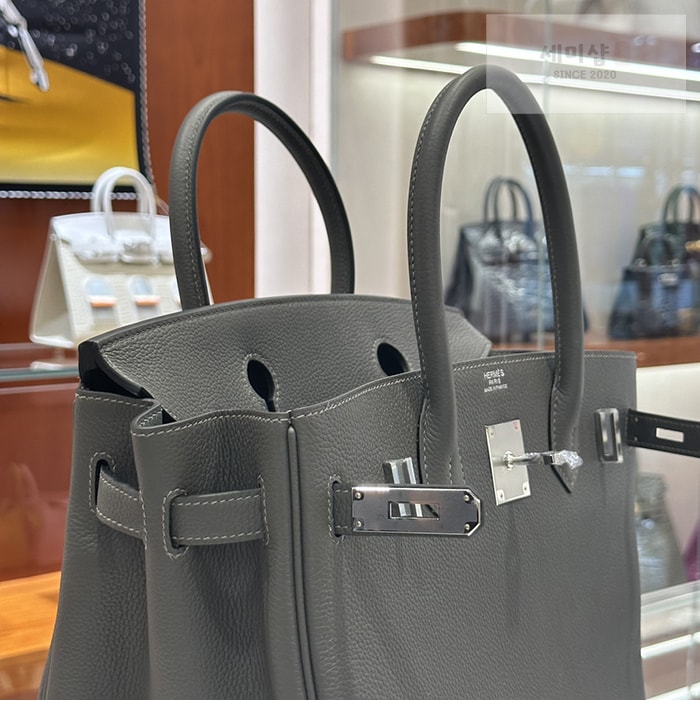 Hermes 에르메스 버킨백 25 토고 은장 Bag 2번 이미지