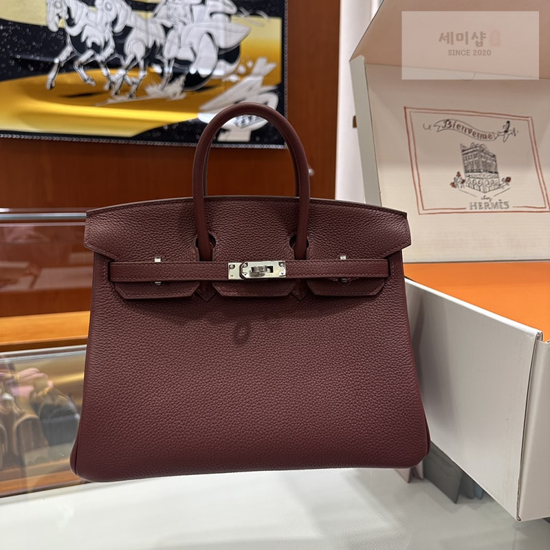 Hermes 에르메스 버킨백 25 토고 은장 Bag 5번 이미지