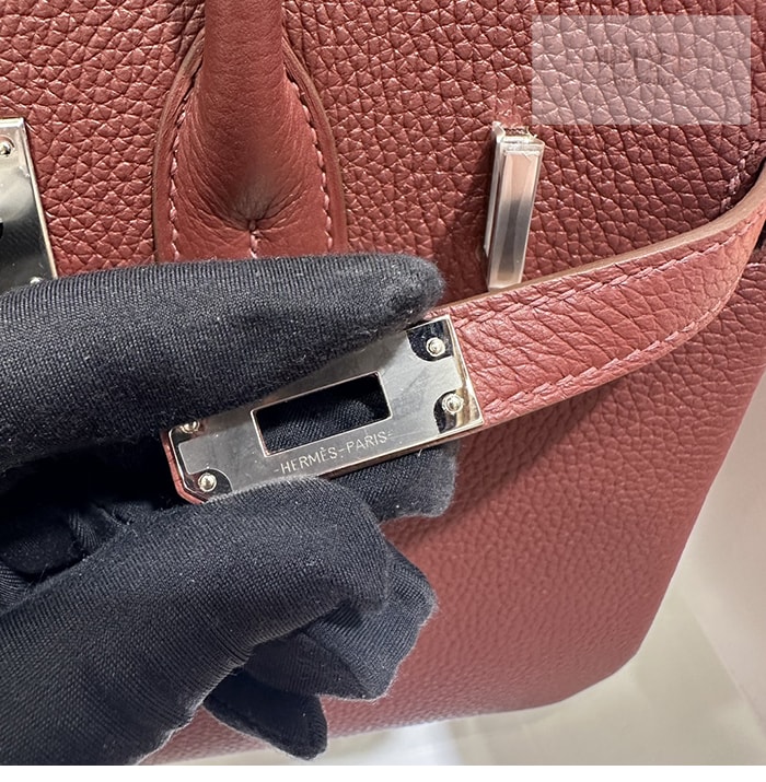 Hermes 에르메스 버킨백 25 토고 은장 Bag 3번 이미지