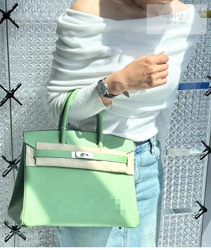 Hermes 에르메스 버킨백 25 토고 은장 Bag 5번 이미지