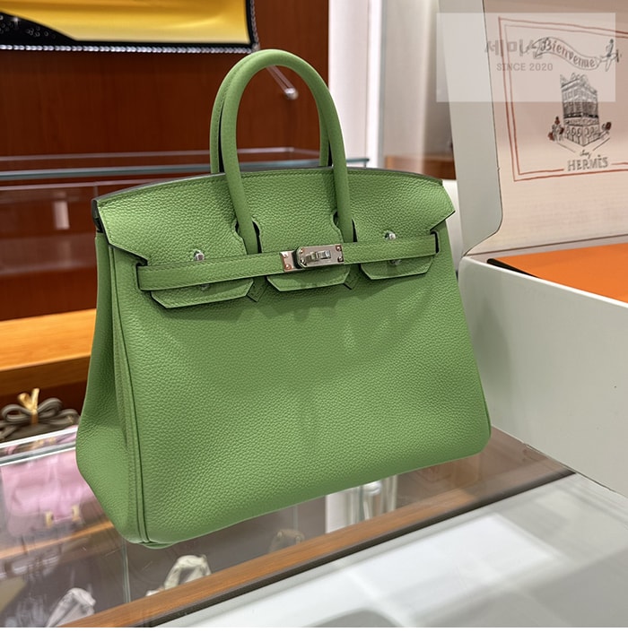 Hermes 에르메스 버킨백 25 토고 은장 Bag 8번 이미지