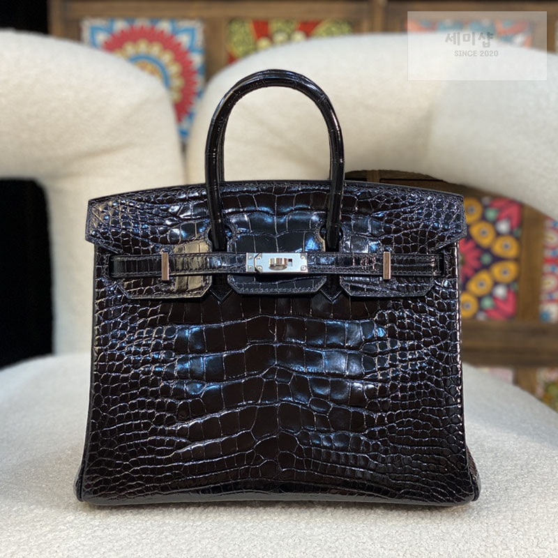 Hermes 에르메스 버킨 25 악어가죽 Bag 3번 이미지