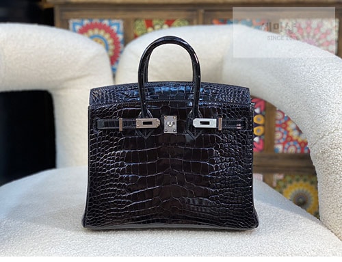 Hermes 에르메스 버킨 25 악어가죽 Bag 1번 이미지