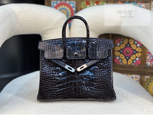 Hermes 에르메스 버킨 25 악어가죽 Bag 8번 이미지